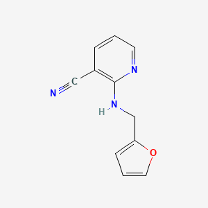 2-((Furan-2-ylmethyl)amino)nicotinonitrile