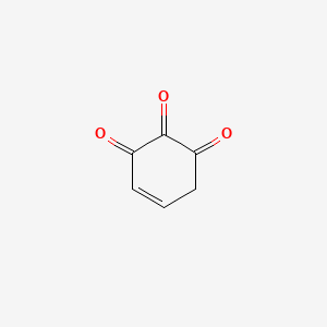 molecular formula C6H4O3 B13414329 Cyclohex-4-ene-1,2,3-trione CAS No. 6151-21-9