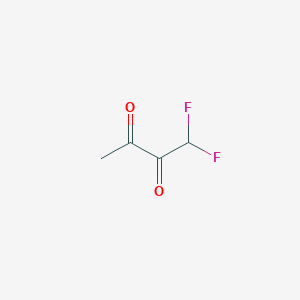 molecular formula C4H4F2O2 B13414365 1,1-Difluoro-2,3-butanedione 