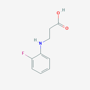N-(2-Fluorophenyl)-3-aminopropionic acid