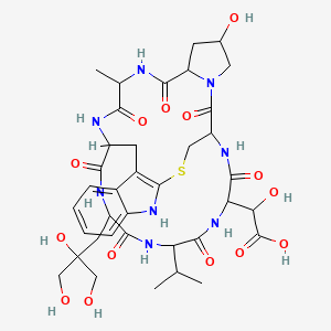 molecular formula C37H50N8O14S B13414380 Phallisacin CAS No. 58286-46-7