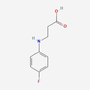 3-[(4-Fluorophenyl)amino]propanoic acid