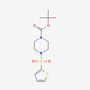 Tert-butyl 4-(thiophen-2-ylsulfonyl)piperazine-1-carboxylate
