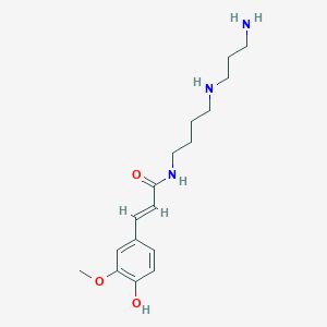 molecular formula C17H27N3O3 B13414427 N1-Feruloylspermidine 