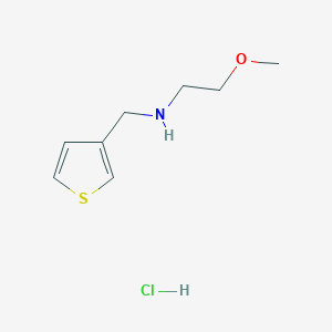 (2-Methoxy-ethyl)-thiophen-3-ylmethyl-amine hydrochloride