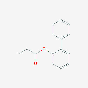 molecular formula C15H14O2 B13414651 (2-Phenylphenyl) propanoate CAS No. 54074-17-8