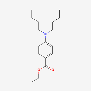 molecular formula C17H27NO2 B13414692 Ethyl 4-(dibutylamino)benzoate 