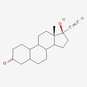 molecular formula C20H28O2 B13414743 5a-Dihydronorethindrone 