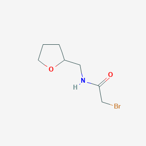 2-Bromo-N-(tetrahydro-2-furanylmethyl)acetamide
