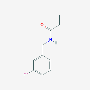 molecular formula C10H12FNO B13414906 N-(3-Fluorobenzyl)propionamide 