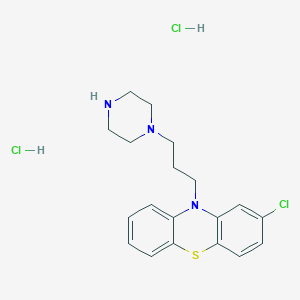 molecular formula C19H24Cl3N3S B13414964 Desmethylprochlorperazine Dihydrochloride (Norprochlorperazine Dihydrochloride) 