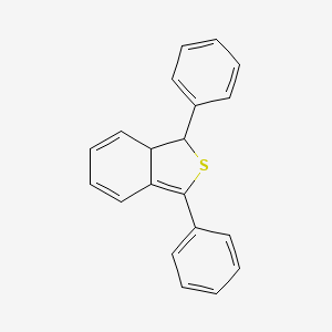 molecular formula C20H16S B13414975 1,3-Diphenyl isothianaphthene 