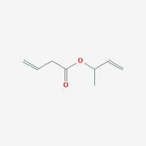 molecular formula C8H12O2 B13415021 1-Methyl-2-propen-1-yl 3-Butenoate 