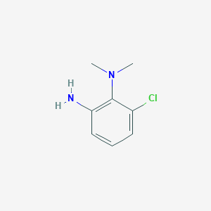 molecular formula C8H11ClN2 B1341503 6-Chloro-N1,N1-dimethylbenzene-1,2-diamine CAS No. 1174932-22-9