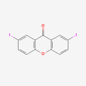 molecular formula C13H6I2O2 B13415194 2,7-Diiodoxanthone 