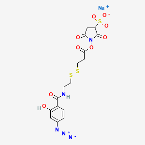 molecular formula C16H16N5NaO9S3 B13415198 Sasd 