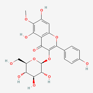 6-Methoxykaempferol 3-glucoside