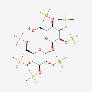 molecular formula C33H78O11Si7 B13415264 alpha,alpha-Trehalose hepta-O-(Trimethylsilyl) 