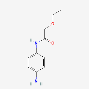 molecular formula C10H14N2O2 B1341537 N-(4-Aminophenyl)-2-ethoxyacetamide CAS No. 56709-12-7