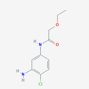 N-(3-Amino-4-chlorophenyl)-2-ethoxyacetamide