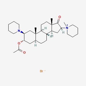 molecular formula C32H53BrN2O3 B13415436 17-Keto Vecuronium Bromide 