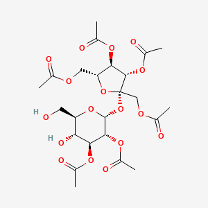 molecular formula C24H34O17 B13415452 Ecg5psz7LJ CAS No. 52706-47-5