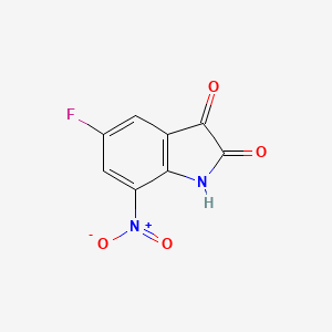 5-fluoro-7-nitro-1H-indole-2,3-dione
