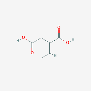 molecular formula C6H8O4 B134155 3-Methylitaconate CAS No. 144368-21-8