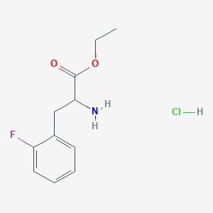 Ethyl 2-amino-3-(2-fluorophenyl)propanoate hydrochloride