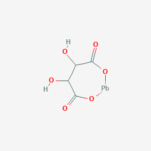 molecular formula C4H4O6Pb B13415705 Lead(II)tartrate 