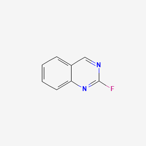 molecular formula C8H5FN2 B13415711 Quinazoline, 2-fluoro- CAS No. 56595-08-5