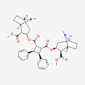 molecular formula C38H46N2O8 B13415742 Isococamin CAS No. 490-15-3