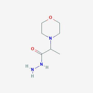 2-Morpholin-4-ylpropanohydrazide