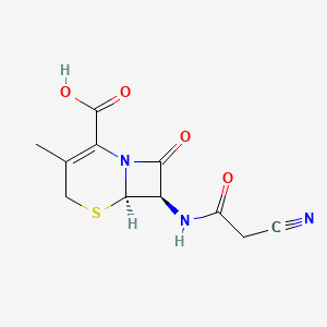 molecular formula C11H11N3O4S B13415848 Desacetoxy Cefacetrile 
