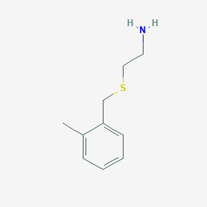 2-[(2-Methylbenzyl)thio]ethanamine