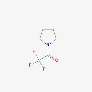molecular formula C6H8F3NO B13415855 N-(Trifluoroacetyl)pyrrolidine 