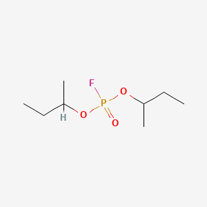 molecular formula C8H18FO3P B13415886 Di-sec-butyl fluorophosphate CAS No. 625-17-2