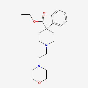 molecular formula C20H30N2O3 B13415942 Morpheridine CAS No. 469-81-8