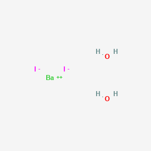molecular formula BaH2I2O B1341596 Barium iodide dihydrate CAS No. 7787-33-9