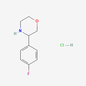 3-(4-Fluorophenyl)morpholine hydrochloride