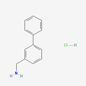 (3-Phenylphenyl)methanamine hydrochloride
