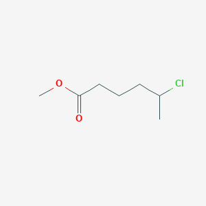 molecular formula C7H13ClO2 B13416046 5-Chlorocaproic acid methyl ester 