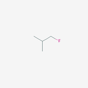 molecular formula C4H9F B13416057 1-Fluoro-2-methylpropane CAS No. 359-00-2