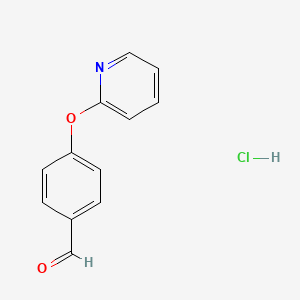 4-(Pyridin-2-yloxy)benzaldehyde hydrochloride