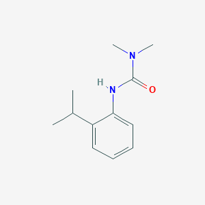 molecular formula C12H18N2O B13416072 3-(2-Isopropylphenyl)-1,1-dimethylurea CAS No. 70214-90-3