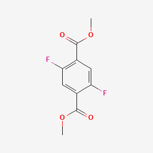molecular formula C10H8F2O4 B13416105 Dimethyl 2,5-difluoroterephthalate CAS No. 5292-51-3