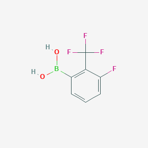 (3-Fluoro-2-(trifluoromethyl)phenyl)boronic acid