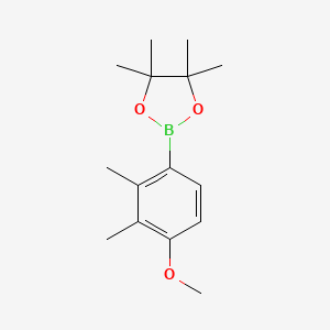 2-(4-Methoxy-2,3-dimethylphenyl)-4,4,5,5-tetramethyl-1,3,2-dioxaborolane