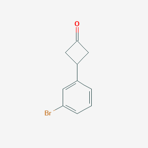 3-(3-Bromophenyl)cyclobutan-1-one