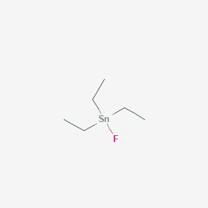 molecular formula C6H15FSn B13416242 Triethyl(fluoro)stannane CAS No. 358-44-1